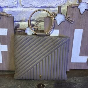 Thacker leather clutch/crossbody